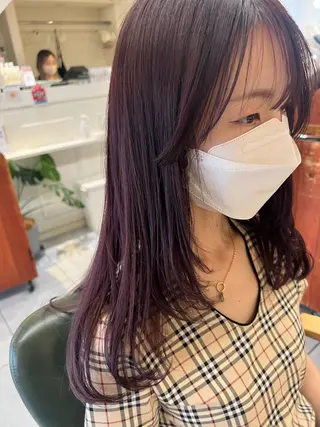 ロング カラー ヘアアレンジ 🌷山田 有友名🌷のヘアスタイル