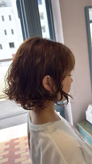 ミディアム 河本 正美のヘアスタイル