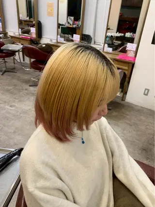 ミディアム メンズスタイリスト ティアラ👑のヘアスタイル