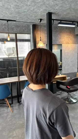 ショート ハセガワ/ レディースモデルのヘアスタイル