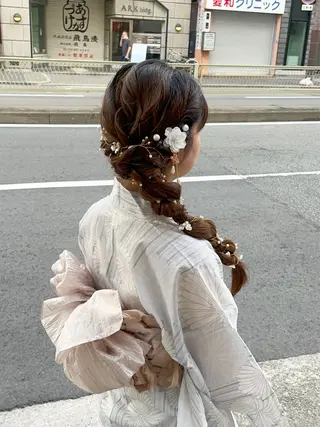 ヘアアレンジ 大阪ヘアセット🎀 Honokaのヘアスタイル