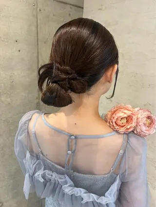 ロング ヘアアレンジ 美髪× ヘアセット✨Araiのヘアスタイル