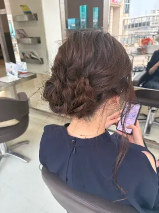 ヘアアレンジ WILL西宮野崎琴水 /透明感カラーのヘアスタイル