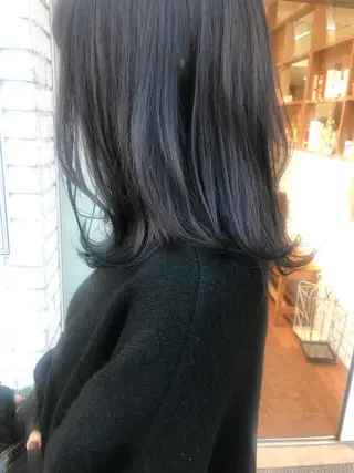 ミディアム カラー * 透明感カラー c h i h o *のヘアスタイル