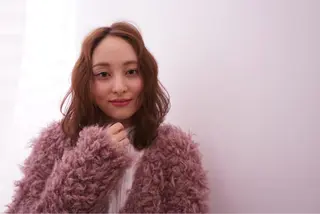 セミロング カラー パーマ ヘアアレンジ 可愛いを作る神 ナオヒロのヘアスタイル