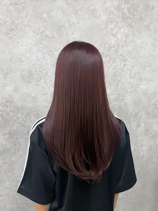 ロング カラー 村田梨乃/ minim hairのヘアスタイル
