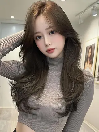 ロング FOCUS JAPAN2のヘアスタイル