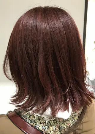 セミロング カラー 🌷小野田 睦🌷のヘアスタイル
