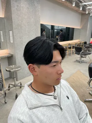 ショート パーマ メンズ SENTA✨メンズ パーマ✨fifth栄のヘアスタイル
