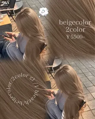 ロング 中韓𝒎𝒊𝒙🎀 ブラウン🤎レイヤーのヘアスタイル