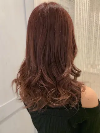 セミロング カラー m ā l o.🌷 サカモトマイコのヘアスタイル
