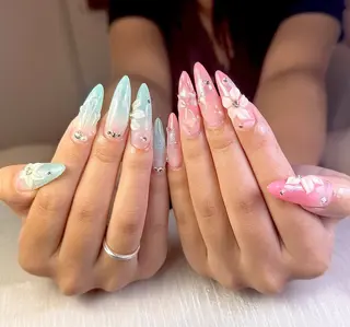 ネイル Nail Salon An スタッフのネイルデザイン