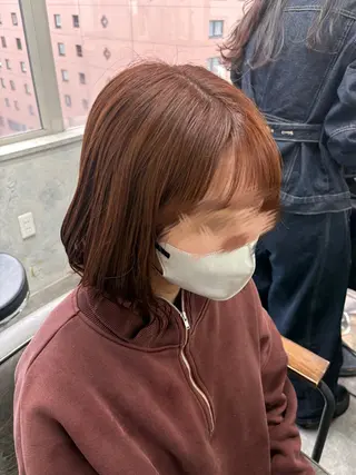 ミディアム シモイケ ルアのヘアスタイル