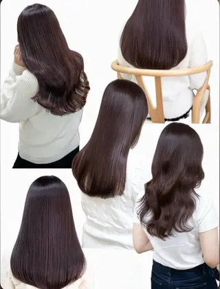 ロング ALLY 原宿のヘアスタイル