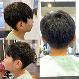 ショート メンズ キッズ 堀 広夢のヘアスタイル