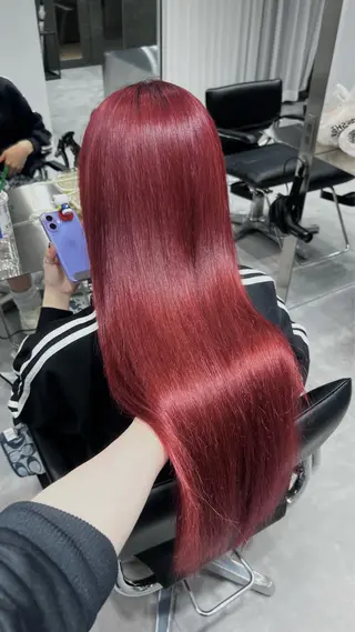 カラー 土屋 嘉慧のヘアスタイル
