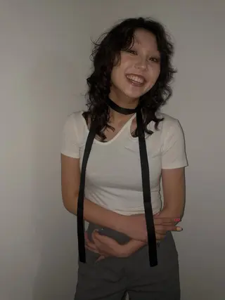 セミロング パーマ 中山 由依子のマツエク・マツパデザイン