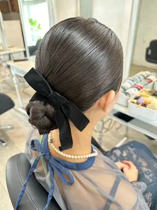 ヘアアレンジ はやしほのか| ヘアセット×カラーのヘアスタイル