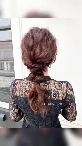 ヘアアレンジ 韓国ヘア🇰🇷 トヨキトキコのヘアスタイル