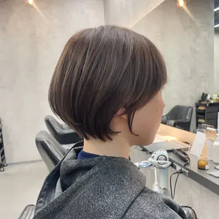 ショート レイヤー× 顔まわり/MIUのヘアスタイル