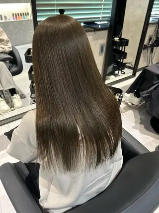ロング カラー 《.Xian》リク/ 艶カラー✨カット✂️のヘアスタイル
