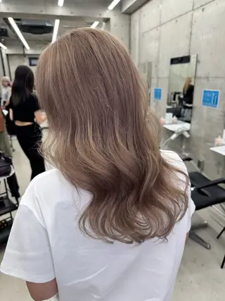 カラー Asami/名古屋/ ハイトーン/デザインのヘアスタイル