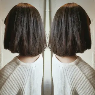 ミディアム あらき ちさとのヘアスタイル
