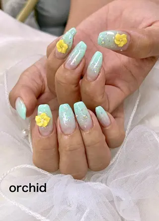 ネイル orchid ♡オーキッドのネイルデザイン