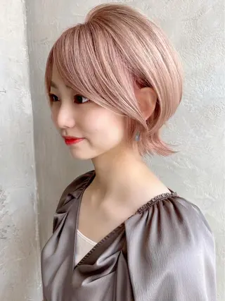 ショート 新宿　ショート・ボブ カットモデル募集のヘアスタイル