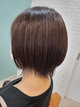 ショート カラー ハイライト/カラー ⭐中村真冬のヘアスタイル
