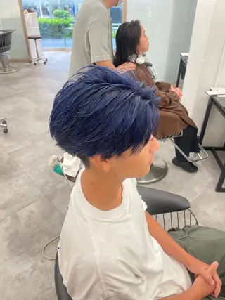 カラー メンズ メンズパーマ🍏/ メンズヘア/山本涼太のヘアスタイル