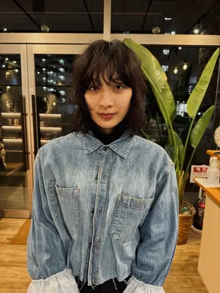 ショート パーマ Basis 田口豪司のヘアスタイル