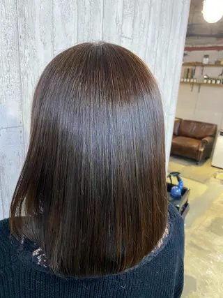 セミロング 勝河 怜楊のヘアスタイル
