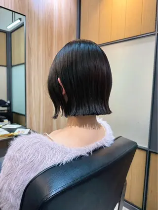 ショート 川元 春奈のヘアスタイル