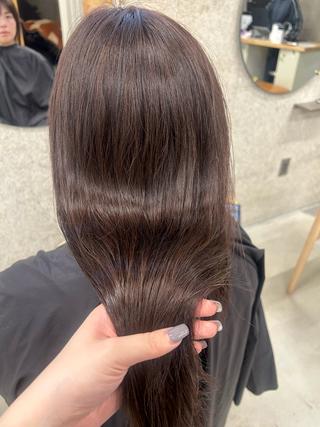 ロング カラー SiLO Yukinaのヘアスタイル