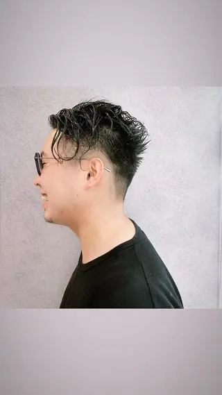 ショート メンズ 丸山 晶平のヘアスタイル