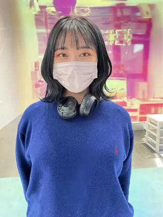 ショート カラー パーマ ヘアアレンジ メンズ キッズ ネイル マツエク・マツパ アイブロウ KANAMI 🌏のヘアスタイル
