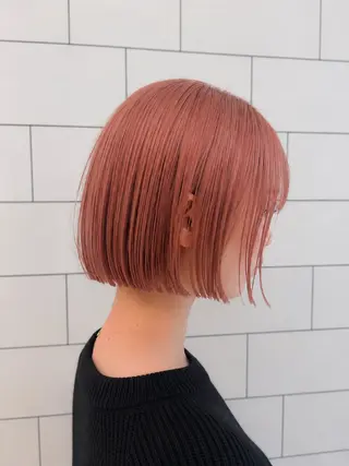 ショート カラー 🍒暖色ボブ/ りゅうき🍒のヘアスタイル
