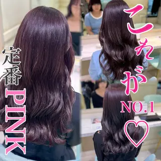 ロング カラー 透明感カラー🎀 みゆうのヘアスタイル