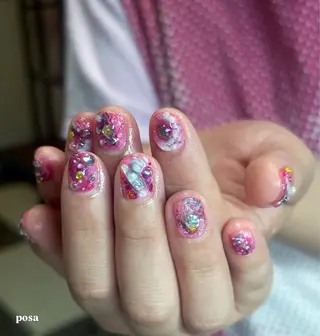 ネイル posa nail モエミのネイルデザイン