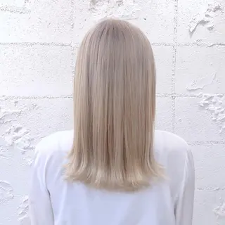 セミロング 太田 斗志のヘアスタイル