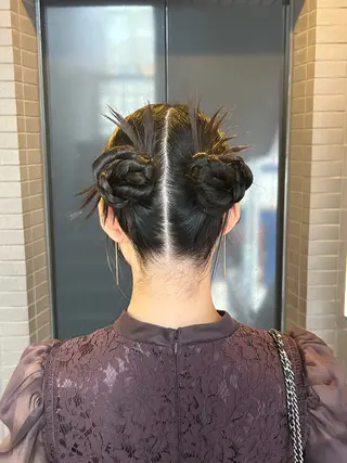 ロング 横浜カラー/ブリーチ SAKI💫のヘアスタイル