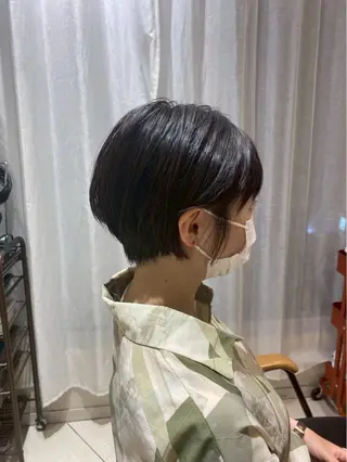 ショート ナチュラルカラー みずきのヘアスタイル
