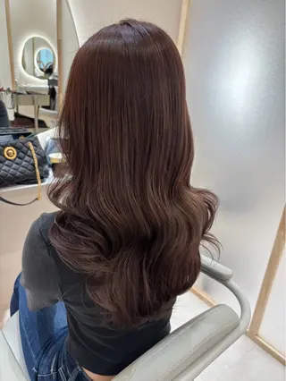 ロング カラー ヘアアレンジ Zina千葉2nd 💫萌音のヘアスタイル