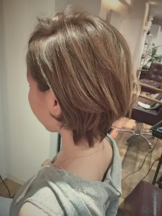 ショート Noe心斎橋 堀田 朋宏のヘアスタイル