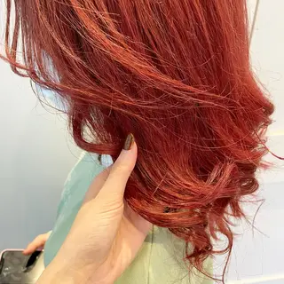 ロング カラー 韓国×網紅ヘア 🤍りん🤍のヘアスタイル