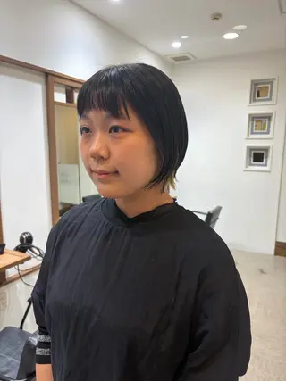 ショート カラー ヘアアレンジ 無料カットモデル✨ ✂️Nanami🌷のヘアスタイル
