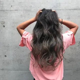 ロング カラー 佐野 智史のヘアスタイル