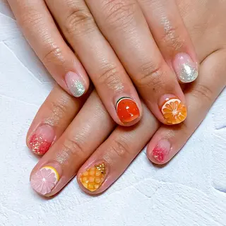 ネイル f'bloom L’ecrinのネイルデザイン
