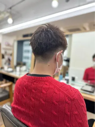 ミディアム カラー パーマ ヘアアレンジ メンズ キッズ ネイル マツエク・マツパ アイブロウ 似合せレイヤー/ 柔らか透明感カラーのヘアスタイル